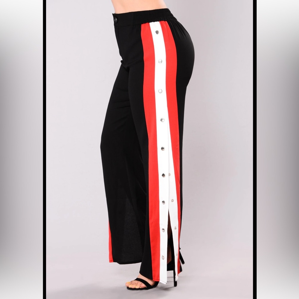Snap Button Pants - Picture 2 of 4